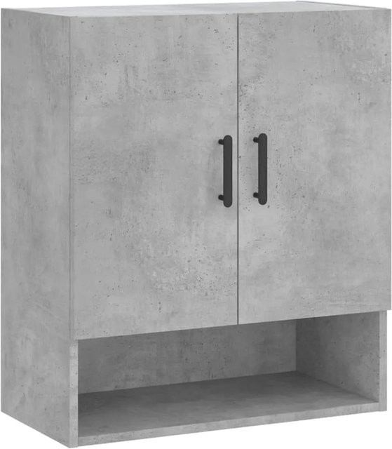 vidaXL Wandschrank aus Holzwerkstoff in Betongrau, B/T/H: 60 x 31 x 70 cm - Bild 1