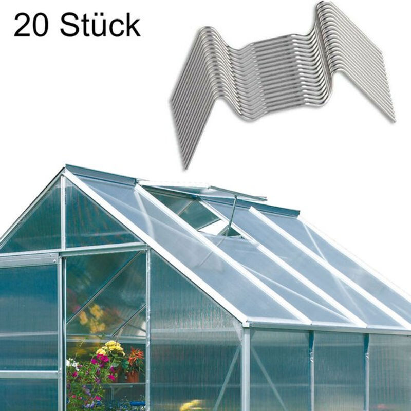 VITAVIA Glasfederklammern aus Edelstahl in Silber - Bild 4
