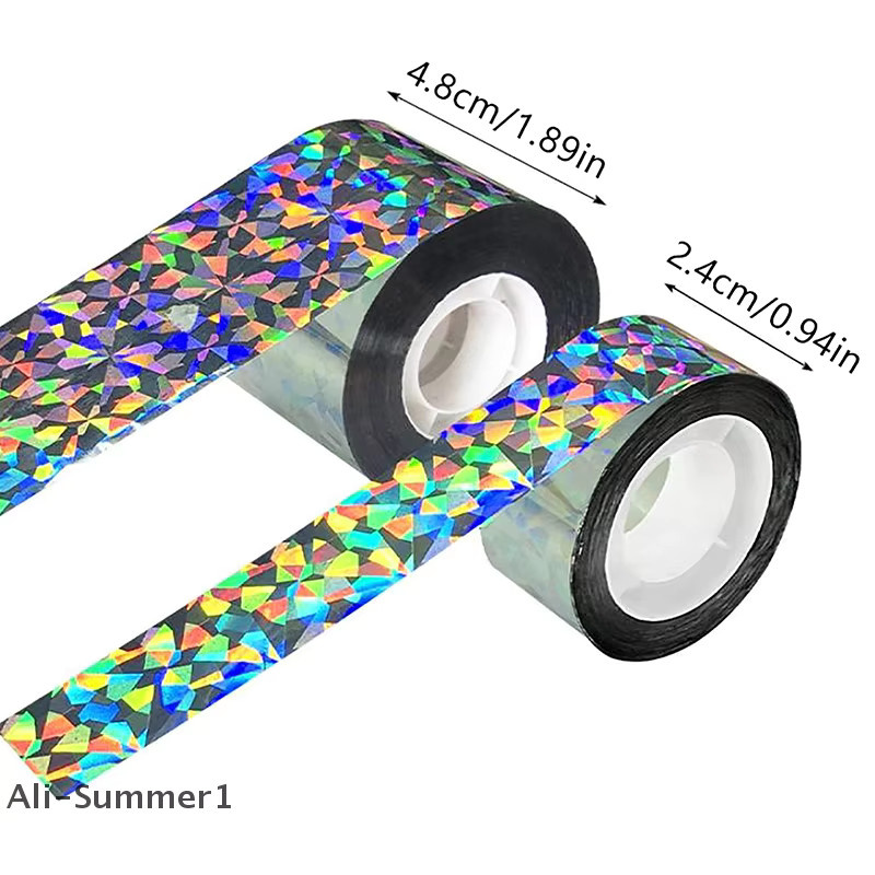 Reflektierendes Bird Scare Tape zur Vogelabwehr in Multicolour - Bild 6