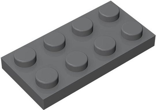 Yiran toy 3020 2x4 Grundbausteine, Lose Teile, 10-teiliges Set, Bunt / Mehrfarbig - Bild 1