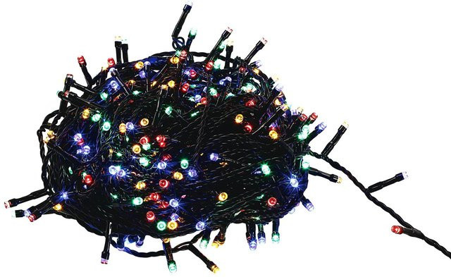LED Lichterkette in Bunt mit 600 Lichtern - Bild 1
