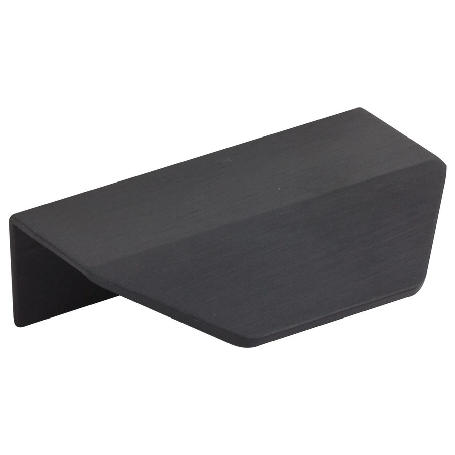 Furnipart Griffleiste Blaze 2 La aus Aluminium in Schwarz Matt Gebürstet, Länge: 60 mm, Höhe: 20 mm - Bild 2