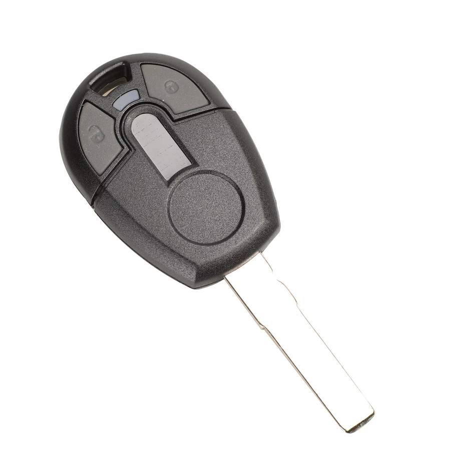 Jingyuqin X1 X5 Ersatzgehäuse für Fiat Transponder Autoschlüssel in Schwarz ohne Chip - Bild 2
