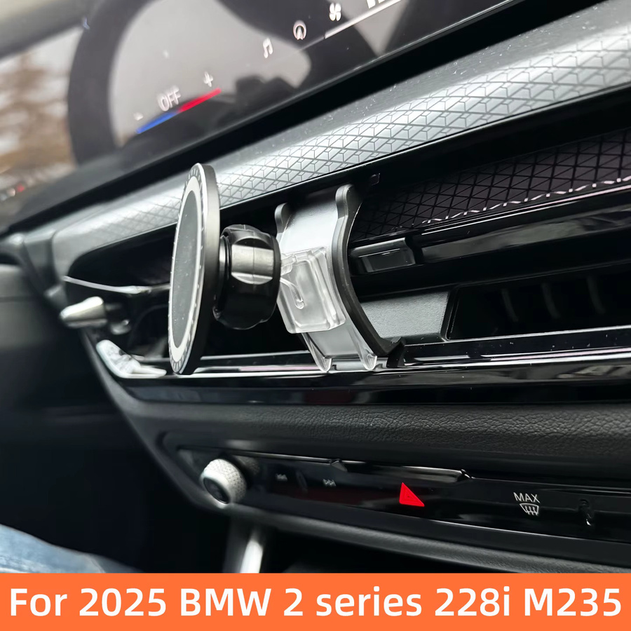 TEEQ Magnetische Auto-Handyhalterung mit Ladegerät für BMW 2er 3er 4er Gran Coupé in Schwarz - Bild 2