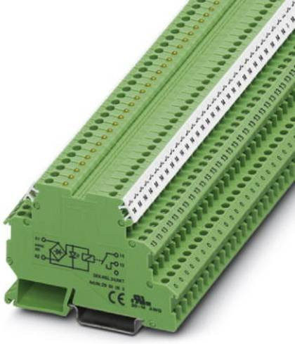 Phoenix Contact DEK-REL- 24/1/AKT Relaisklemme in Grün, Nennspannung 24 V/DC und 24 V/AC, Schaltstrom max. 3 A, 1 Schließer, 10 Stück - Bild 1