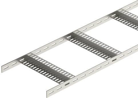 OBO Bettermann Kabelleiter 7098082, Farbe: Silber, L x B x H: 300 x 10 x 3,5 cm - Bild 1