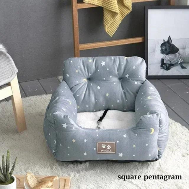 Pet Products My Hund Autositz und Reisebett in Grau, abnehmbarer und waschbarer Bezug, für alle Jahreszeiten geeignet - Bild 1