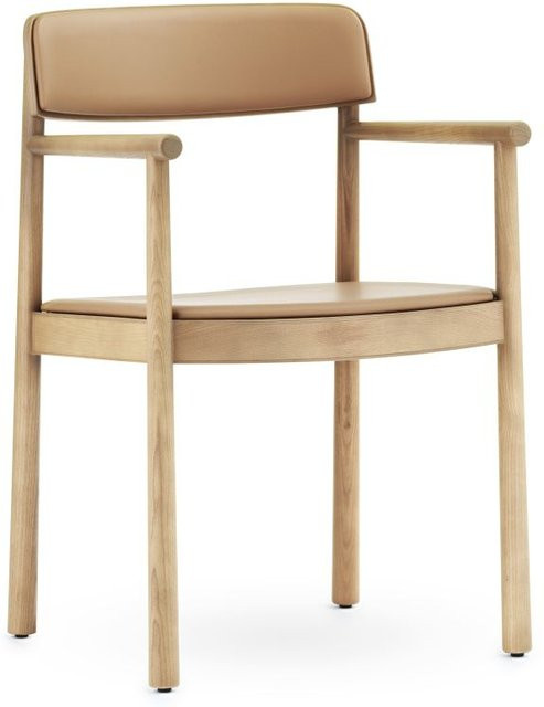 Normann Copenhagen Timb Armlehnstuhl in Braun - Bild 1