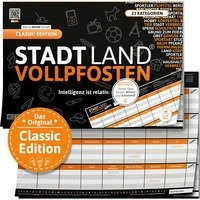 Denkriesen Stadt Land Vollpfosten - Classic Edition Partyspiel - Bild 1