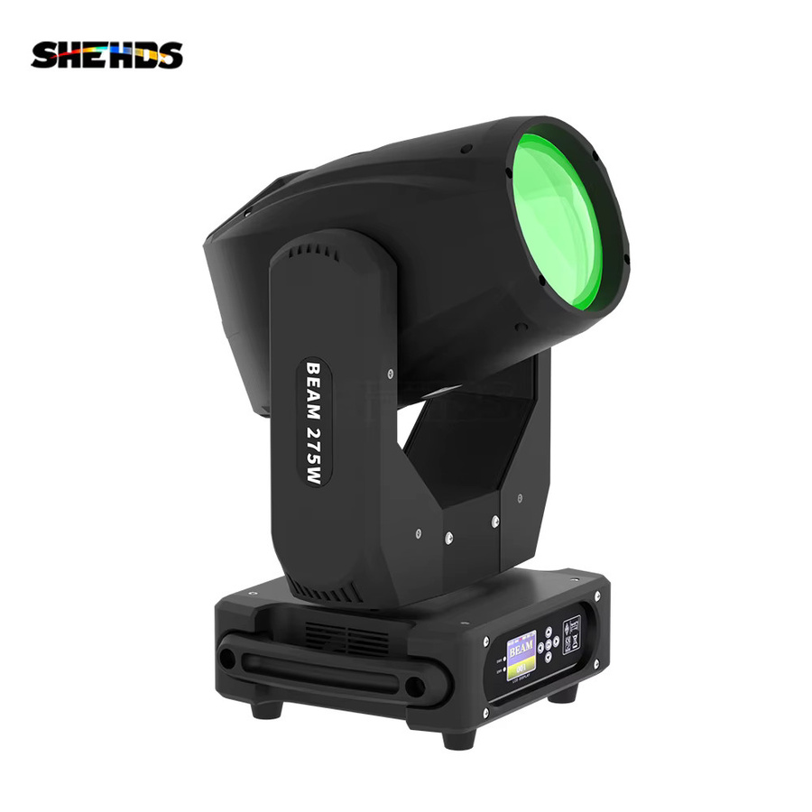 SHEHDS Moving Head RGB Multicolour Bühnenbeleuchtung 275W Schwarz - Bild 2