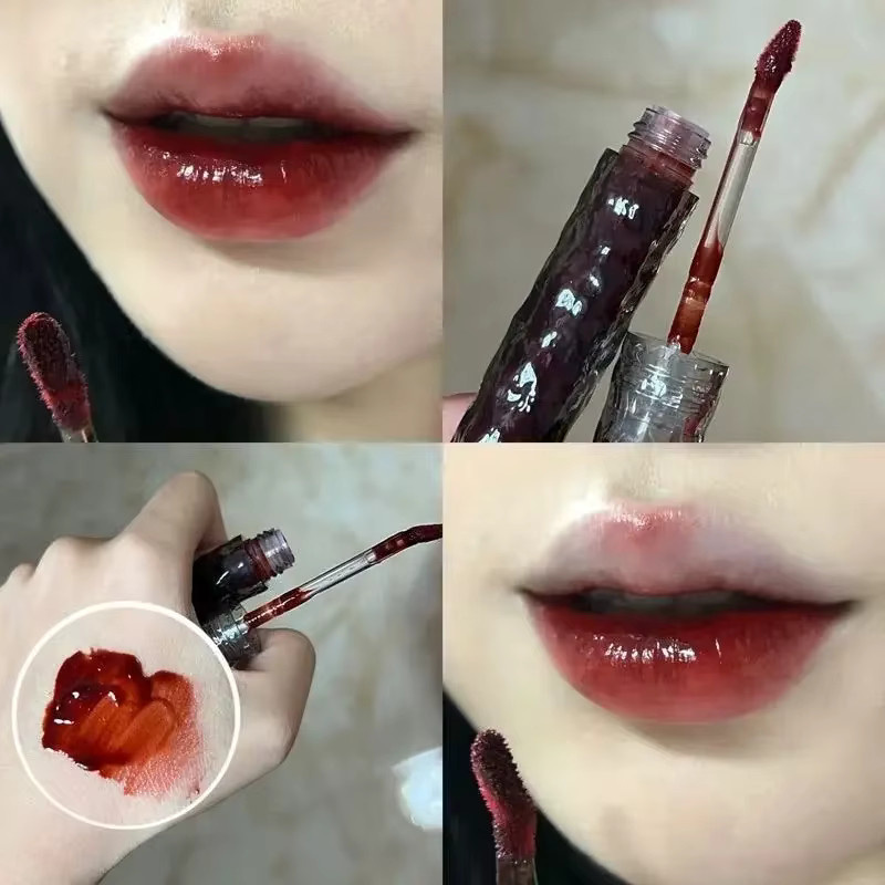 HERORANGE Glacier Rock Mirror Water Glazed Lip Glaze, Glänzend - Bild 4