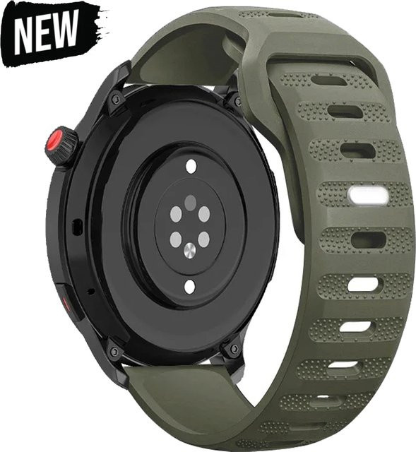 CAOWTAN Uhrenarmband Silikon, 22 mm, 20 mm, Unisex - Bild 1