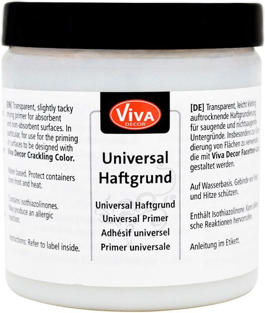 Viva Universal Haftgrund für Holz, transparent, schnelltrocknend, 250 ml - Bild 1