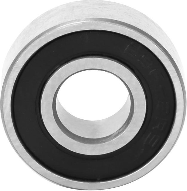 10 Stück Fishine Rillenkugellager 6962RS doppelseitig gummigedichtet in Silber, Durchmesser: 6 mm, Breite: 15 mm, Höhe: 5 mm - Bild 1