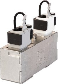 Metz Connect Kabelverbinder Cat7 Ethernet LAN 360° Class EA 130863-06-E in Silber - Bild 1