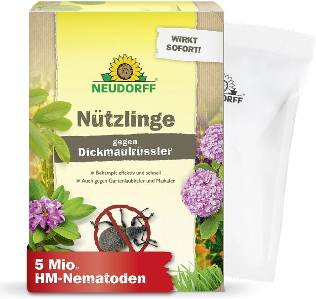 Neudorff Bestellkarte Nützlinge zur biologischen Schädlingsbekämpfung gegen Dickmaulrüssler für 10 m² - Bild 1
