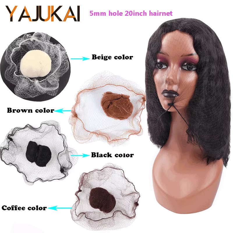 Yajukai Haarnetz, 20 Stück, Nylon, 5mm Maschenweite, Unisex - Bild 2