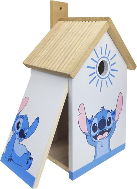 Disney Vogelhaus Stitch Design in Blau zum Aufhängen - Bild 1
