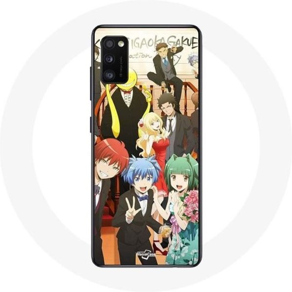 Maniacase Handyhülle für Samsung Galaxy S20 Plus mit Assassination Classroom Manga Design in Schwarz - Bild 1