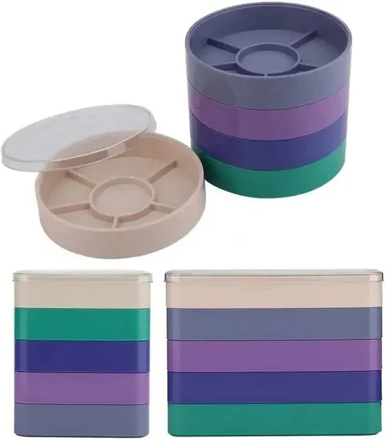 Aufbewahrungsbox für Uhrenteile, 5-lagig, Unisex - Bild 1