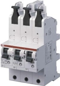 ABB Hauptsicherungsautomat S751/3-E40 ohne Schienenadapter in Weiß - Bild 1