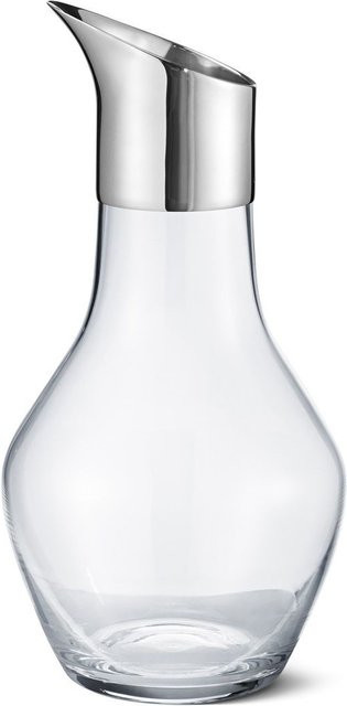 Georg Jensen Sky Wasserkrug aus Glas und Edelstahl, transparent, 1,5 l - Bild 1