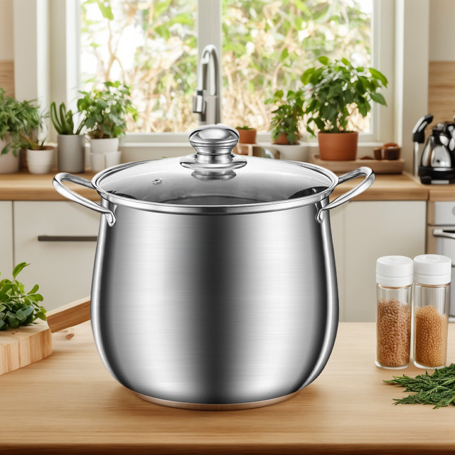 BAIJL Stockpot aus Edelstahl in Silber - Bild 1