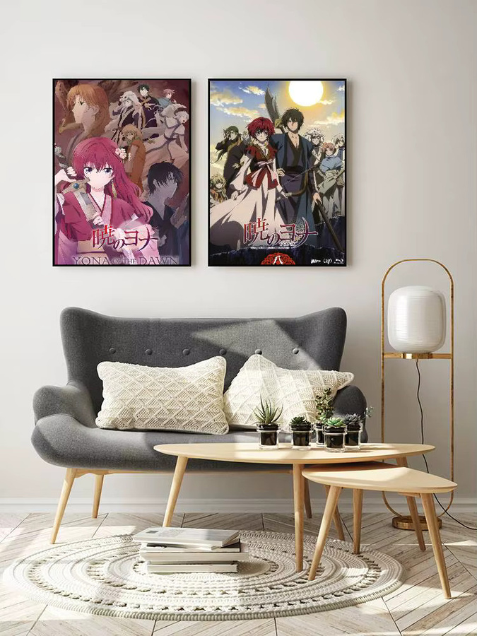 Moetch Anime Yona Of The Dawn Wandaufkleber Wasserdichtes Poster für Wohnzimmer und Schlafzimmer in Mehrfarbig - Bild 7