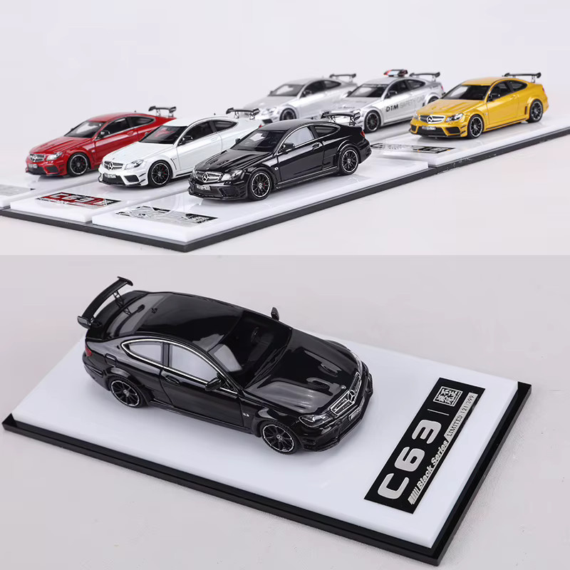 BUZHENG Mercedes C63, Modellauto, 1:64, Resin-Modellauto - Bild 3
