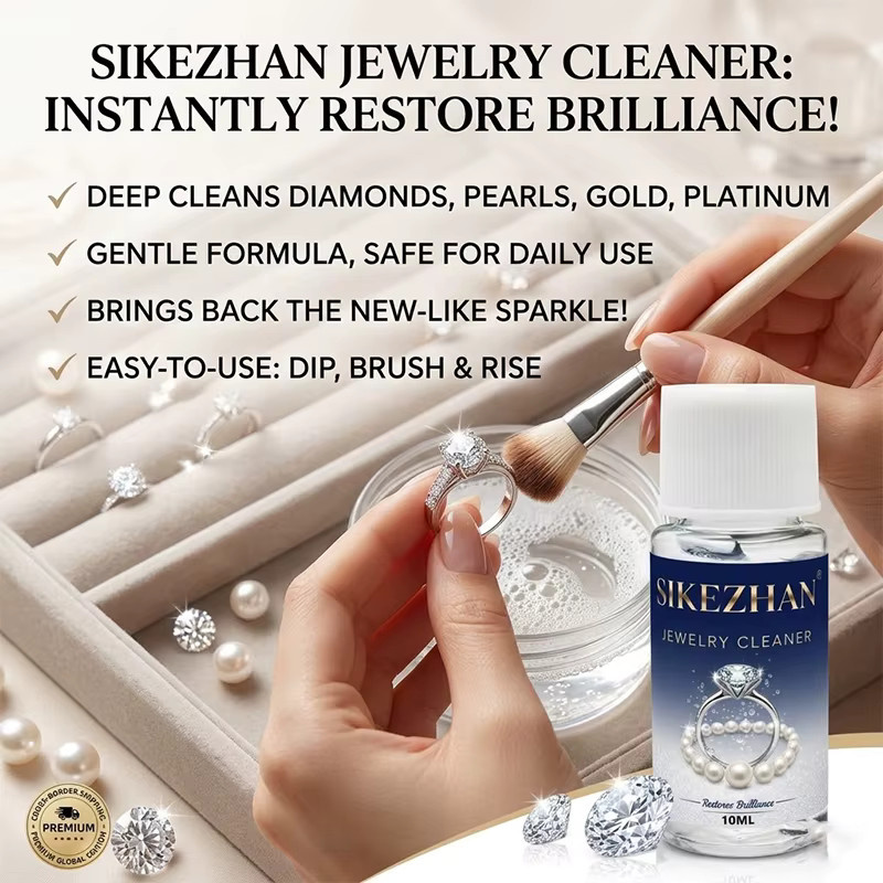 SIKEZHAN Schmuckreinigungslösung, 10ml, Unisex - Bild 2