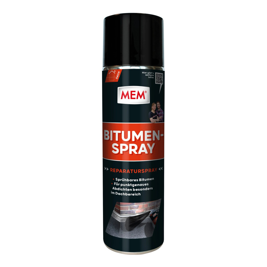 MEM Bitumen-Spray Schwarz 500 ml - Bild 2