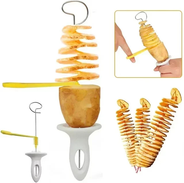 Küche Wirbelwind Kartoffel Spiralschneider und Gemüse Slicer als praktisches Küchenwerkzeug - Bild 1