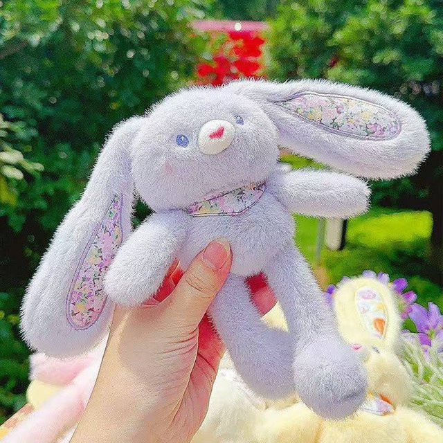Yiran Health & Beauty Kaninchenpuppe, Plüschtier, 30cm, ab 14 Jahren - Bild 1
