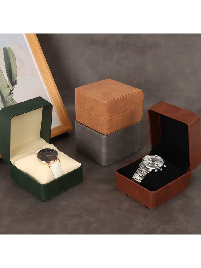 FancyWrist Uhren Box, PU Leder, Unisex - Bild 6