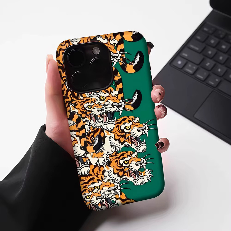 Tiger Horde Magnetische Handyhülle für iPhone 17 16 15 14 13 Pro Max Plus in Multicolour, Robuste Einzel- und Doppelschicht-Schutzhülle - Bild 6
