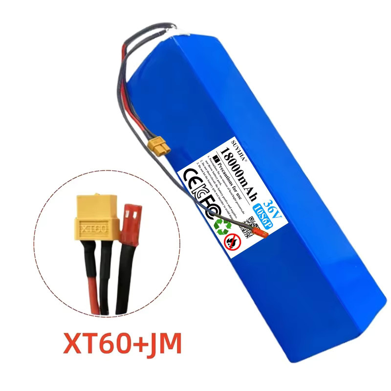 SUYIJIA Lithium-Ionen-Akku 36 V 18000 mAh für Segway Ninebot MAX G30 Elektroroller, Blau - Bild 3