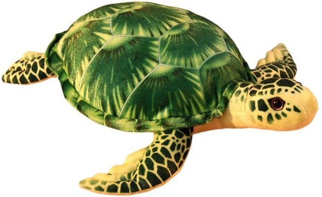 Yiran toy Schildkröten Plüschtier, Braun Grün, ab 14 Jahren - Bild 1