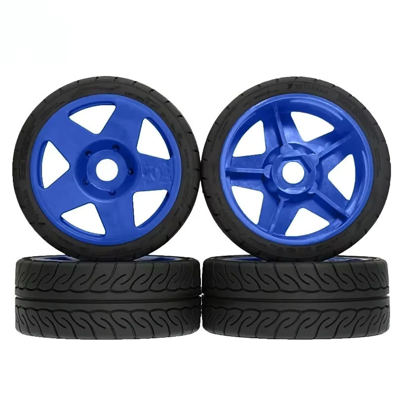 MJX RC Rally Offroad-Buggy-Reifen, 4-teiliges Set, 110mm, 17mm Sechskant - Bild 2