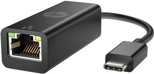 HP USB-C auf RJ45 Ethernet Adapter G2 LAN Adapter in Schwarz - Bild 1