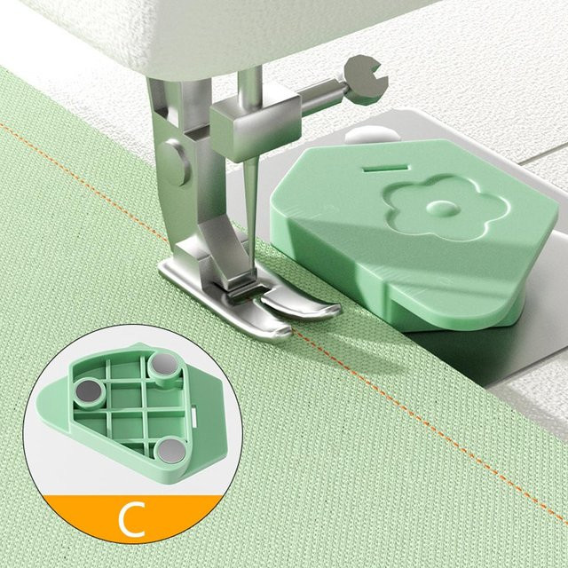 XYNN Magnetverschluss-Stitcher und Mehrzweck-Magnetmessgerät aus Kunststoff in Grün - Bild 1
