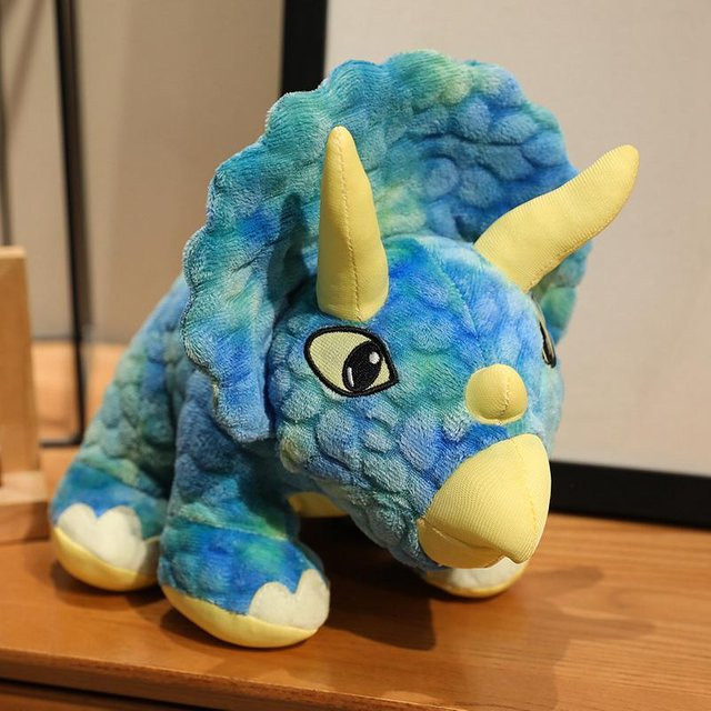 Yiran toy Dinosaurier Plüschtiere, Blau - Bild 1