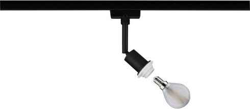 Paulmann URail Hochvolt-Schienensystem Spot E14 Schwarz Matt B: 4,4 cm, H: 16,3 cm, T: 4,4 cm - Bild 2