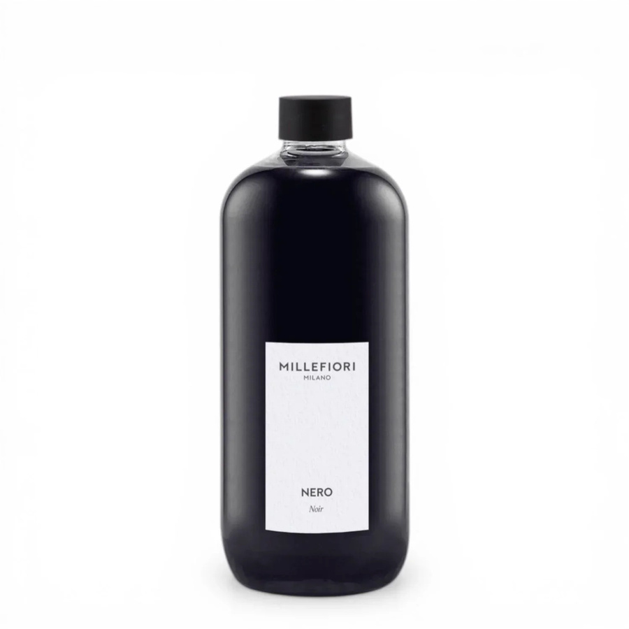 Millefiori Milano Nachfüllflasche Nero 500 ml würzig und warm - Bild 1