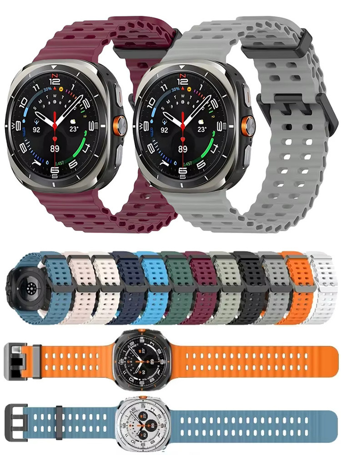 Samsung Uhrenarmband Silikon, Galaxy Watch Ultra, Unisex - Bild 5
