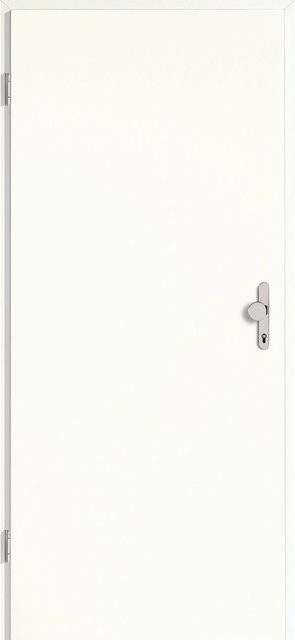 GetaDoor Wohnungseingangstür KK3 Sonder CPL Weiß, Anschlag Links, B: 73,5 cm, H: 198,5 cm - Bild 1