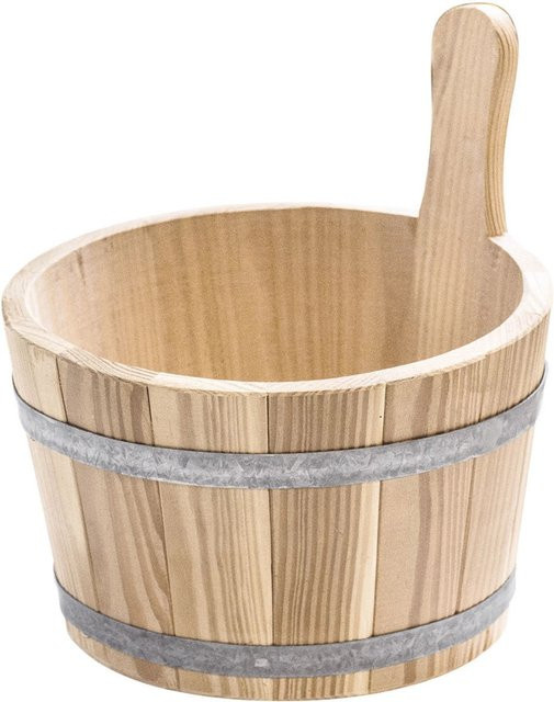 Eilo Sauna Aufgusskübel in Braun - Bild 1