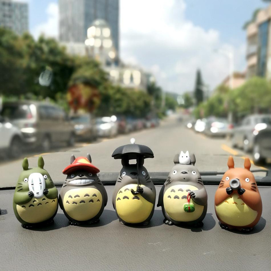 Anime Totoro Figur aus PVC in Multicolor als dekorative Mini Statue für Kinder und Sammler - Bild 3