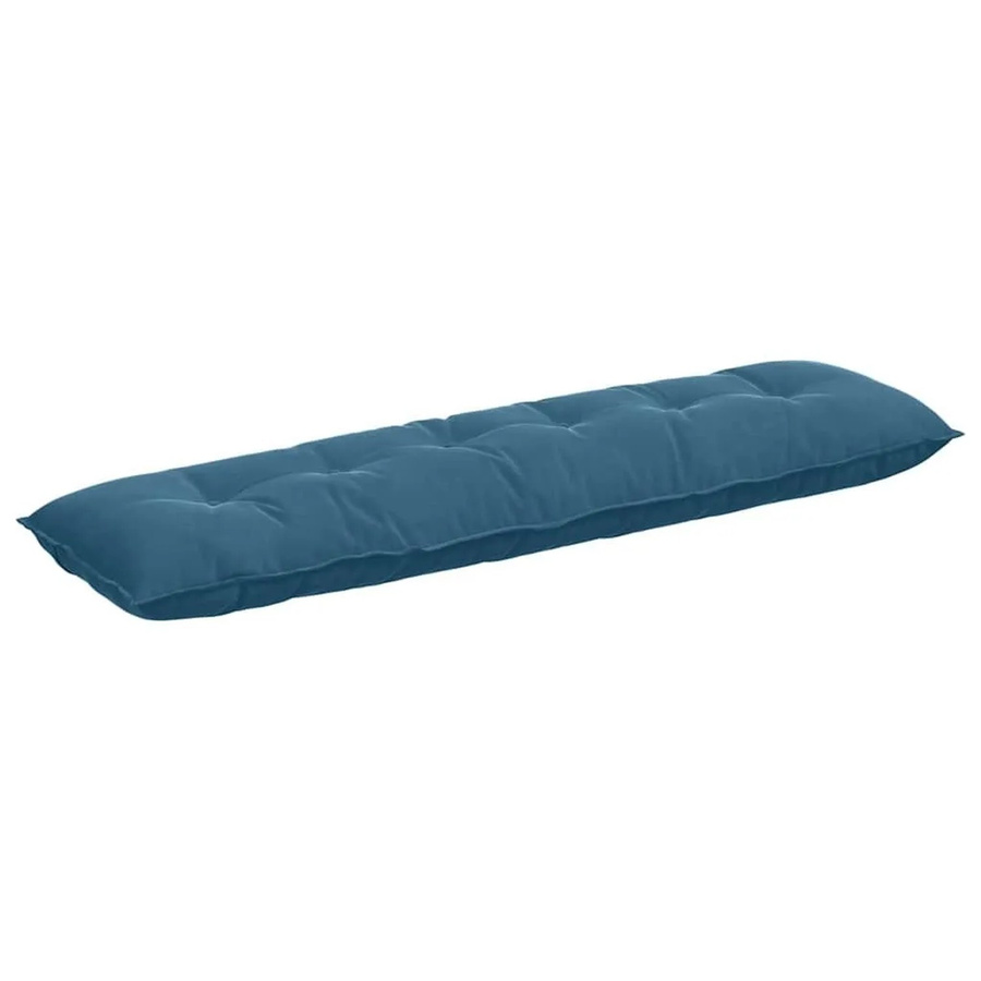 vidaXL Rückenkissen aus Cordstoff in Blau, B/H: 180 x 50 cm - Bild 2
