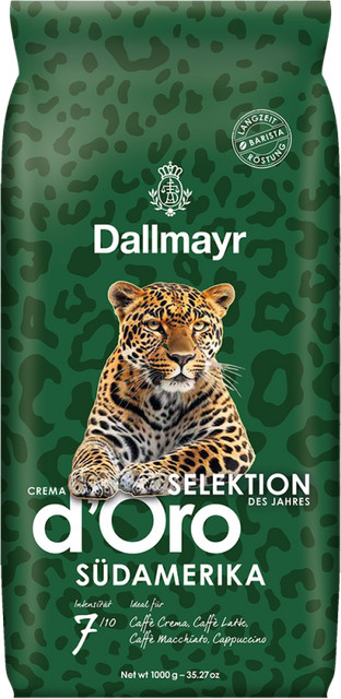 Dallmayr d'Oro Selektion des Jahres, ganze Bohne, 1 kg - Bild 1
