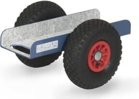 Fetra Plattenroller 4166 aus Stahl in Blau/Mehrfarbig mit 400 kg Tragkraft - Bild 1